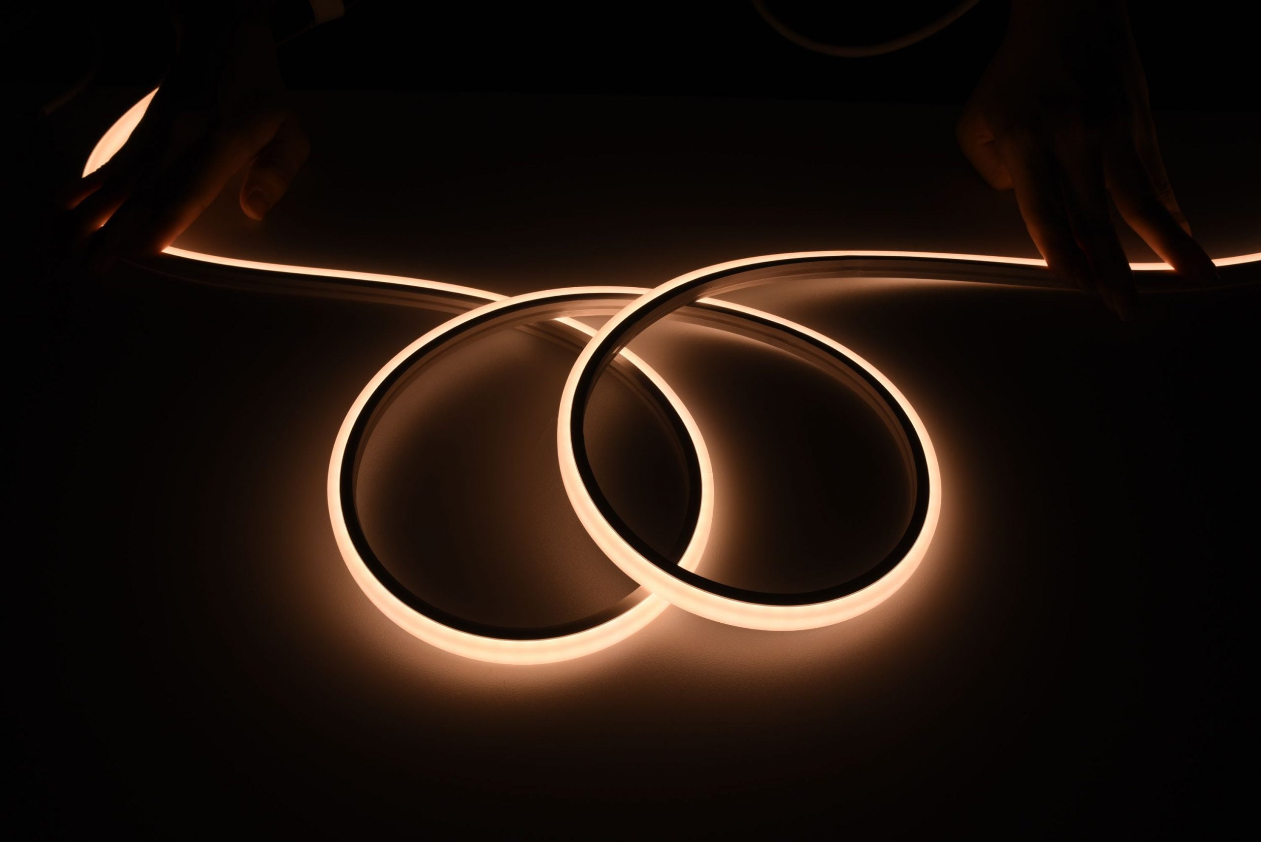 LD-FR-SJS-DC24V-XXXX-144-10*10mm Neon Flex (Hollow extrusion)