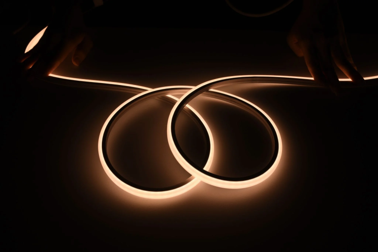 Silicone LED strip light