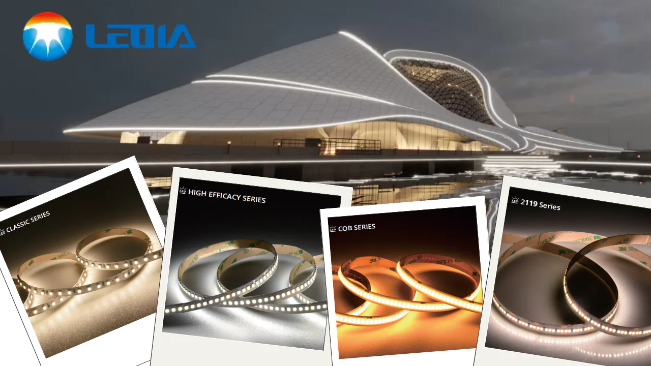 Outdoor Façade LED lighting Fixtures from LEDIA lighting